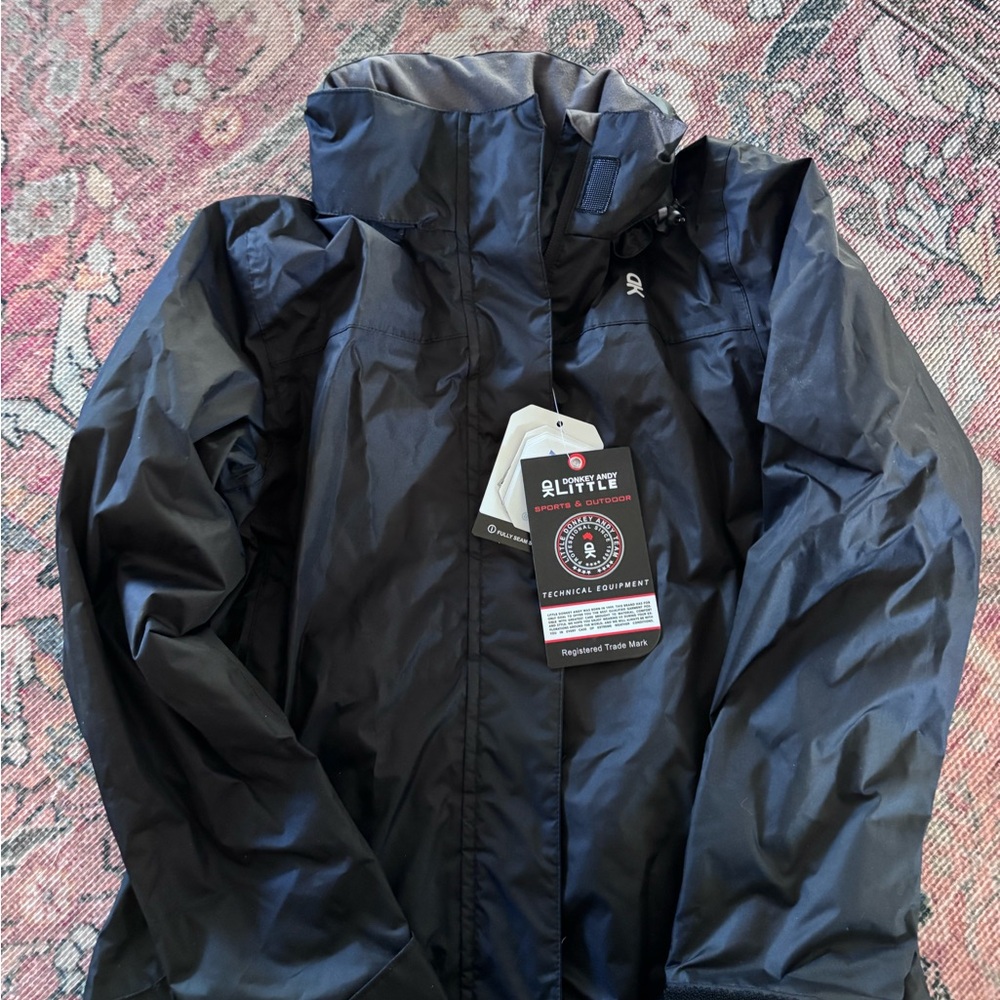 9LITE Black Technical Jacket